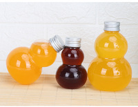Vente CHAUDE 100ml 200ml 300ml Gourde PET Bouteille en Plastique avec Bouchon à Vis Vide pour Jus Boisson Lait Thé