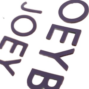 Impresión de transferencia de calor de silicona Kasaya, logotipo 3D personalizado para etiquetas de ropa - Product Image 2