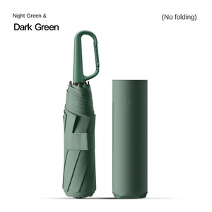 ร่มพับสามตอนแบบหนาพิเศษ สีพื้น พร้อมห่วงคล้องนิ้ว ง่ายต่อการพับเก็บ  สำหรับธุรกิจ  ขายส่งจากโรงงานโดยตรง - Product Image 6