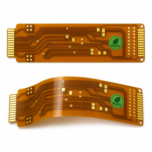 Placa FPC de Poliimida de Una Sola Capa, Superficie ENIG, Certificación RoHS, Diseño Personalizado de Fábrica OEM, Placa FPC de Poliimida de Una Sola Capa - Product Image 2