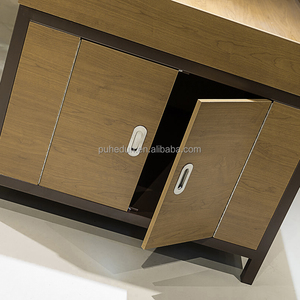 Meja <span class=keywords><strong>Promo</strong></span> berdiri pameran Supermarket plastik portabel dengan pagar pembatas untuk rak pajangan ritel toko kelontong - Product Image 3