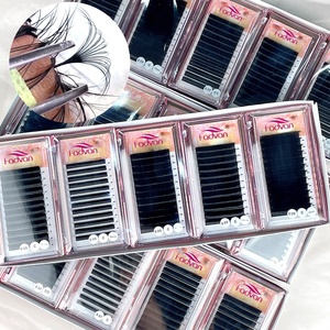 Dễ Dàng Fan Lông Mi Nhà Cung Cấp Mega Volumen Nhanh Fan Lông Mi Mở Rộng 25Mm Nga Handmade Khối Lượng Dễ Dàng Quạt Lông Mi Mở Rộng - Product Image 4