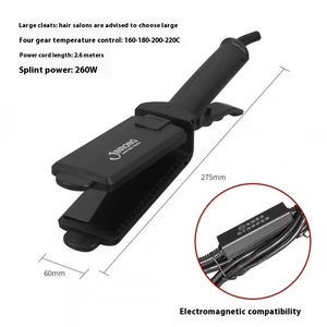 Plancha de Pelo Profesional Jinbaoli Dos en Uno, Alisadora y Rizador de Alto Rendimiento, Calentamiento Rápido, Temperatura Ajustable, Duradera - Product Image 6