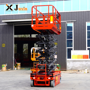 Produsen Platform Kerja Udara (Aerial Work Platform) Scissor Lift Hidrolik Listrik Self-Propelled untuk Luar Ruangan dari Tiongkok - Product Image 3