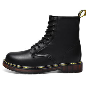 Stile britannico moda <span class=keywords><strong>uomo</strong></span> pelle cerniera resistente all'usura scarpe da moto stivale <span class=keywords><strong>uomo</strong></span> <span class=keywords><strong>stivaletti</strong></span> stivali invernali stivali - Product Image 5