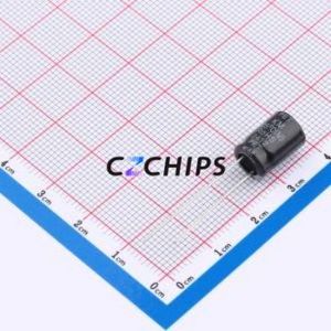 KM4R7M400F120B000 Through-Hole <b>Aluminum</b> <b>Electrolytic</b> <b>Capacitor</b> Through hole,D8xL12mm 4.7uF 20% 400V 48mA-120Hz - Product Image 2