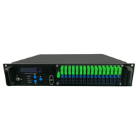 Amplificateur optique EDFA multiport WDM 1550 nm 2RU avec amplificateur optique EDFA WDM 32 ports