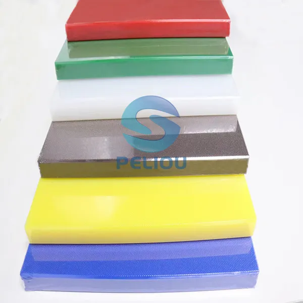 china largest Wholesale Custom Design skid resistance light weight PP Chopping Boards plastic colorful Cutting Board