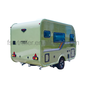 Lightweight Towable RV Trailer Family Travelling Use Mini Standard Camper Trailer <strong>caravan</strong> for Sale - Product Image 2