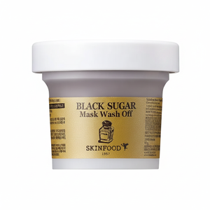 SKINFOOD Black Sugar Mask Wash off 120g Máscaras faciales de alta calidad Nueva llegada - Product Image 2