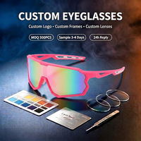 Lunettes de cyclisme sportives pour VTT et route, professionnelles, photochromiques, à monture intégrale, avec verres interchangeables, pour myopes, hommes, femmes, PC, adultes