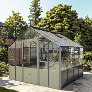 Vidrio endurecido de seguridad para invernadero de jardín prefabricado o panel de <span class=keywords><strong>PC</strong></span> Madera tratada a presión natural fácilmente ensamblada - Product Image 3