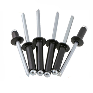 Rivets à tête bombée en acier et aluminium de 2,<span class=keywords><strong>4</strong></span> <span class=keywords><strong>mm</strong></span>, 3 <span class=keywords><strong>mm</strong></span>, 3,2 <span class=keywords><strong>mm</strong></span>, <span class=keywords><strong>4</strong></span> <span class=keywords><strong>mm</strong></span>, rivets aveugles peints en noir - Product Image 4