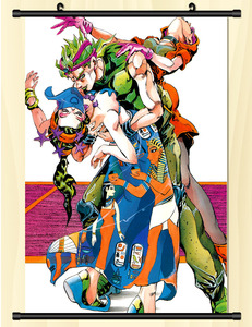 30*45ซม. เย็นอะนิเมะผนังศิลปะพรมตกแต่ง Jojos Bizzare โปสเตอร์ผจญภัย - Product Image 6
