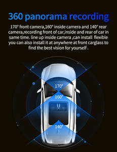 T820s 3-kênh Dash Camera: phía trước 2K + Bên trong 1080P + Phía sau 1080P, cảm biến Sony Starvis, chip 96685 Novatek, Wifi GPS - Product Image 4