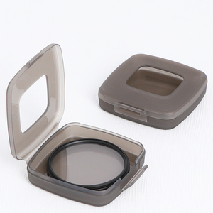 SUNSHING 60mm Single Lens <b>Filter</b> Case Plastic Packaging Box Portable Photography <b>Filter</b> Cases Small <b>Camera</b> <b>Filter</b> Storage Box - Product Image 1