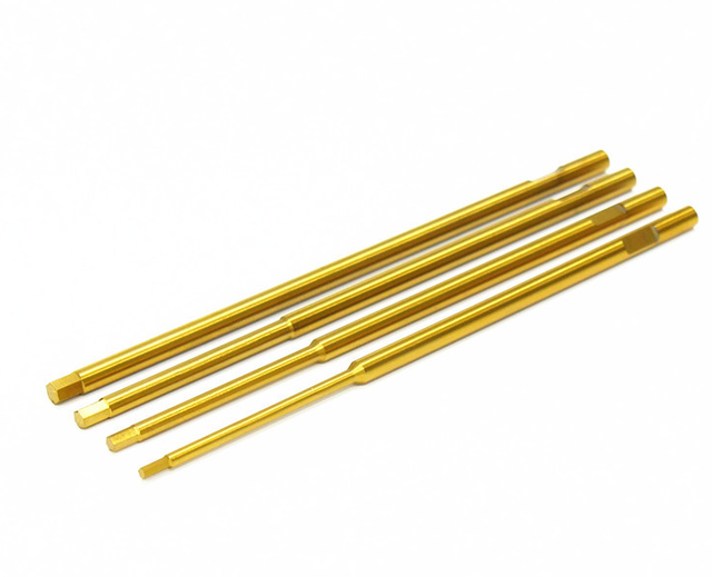 OEM M2 HHS Titanium Coating Hex Screwdriver Tips