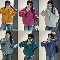 Veste bomber sportive à capuche coupe-vent et imperméable SOTU pour hommes et femmes, vêtements de sport décontractés pour couples
