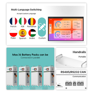 Batería de iones de litio <span class=keywords><strong>15</strong></span> KwhLFP 48 V 300Ah 48 <span class=keywords><strong>Volt</strong></span> 51,2 V 12V 200Ah 300Ah 15Kwh Lifepo4 Batería de almacenamiento de energía solar - Product Image 2