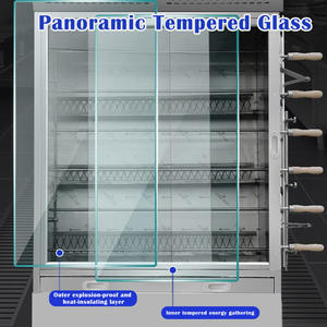 <span class=keywords><strong>Rôtissoire</strong></span> à <span class=keywords><strong>poulet</strong></span> à gaz commerciale <span class=keywords><strong>verticale</strong></span> SS8B avec rotation automatique pour <span class=keywords><strong>poulet</strong></span> entier et canard et cuisson à la mexicaine - Product Image 4