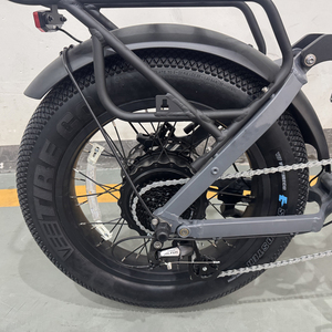 Ce en15194-bicicleta eléctrica con batería de pez <span class=keywords><strong>plateado</strong></span>, 20 pulgadas, plegable, 250w, MAG, con suspensión completa - Product Image 6