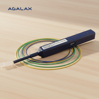AGALAX/OEM Stylo de nettoyage de fibres optiques à un clic avec plus de 800 nettoyages (1,25 mm LC/MU) pour centre de données/FTTX Garantie de 3 ans