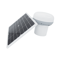 N30 Solarbetriebene GNSS CORS Station Kurzstabstation für Echtzeit-Deformationsüberwachung RTK-Genauigkeit 8mm/15mm IP67 Wasserdicht