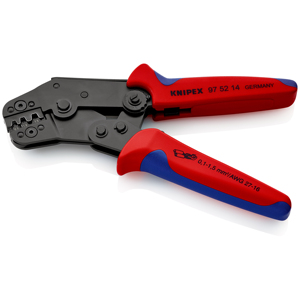KNIPEX 97 52 14 Alicates de crimpado versión corta con mangos multicomponentes pulidos 195 mm - Product Image 2