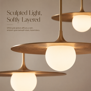 Lustre Nordique de Luxe en Métal et Verre, 7 Lumières, Style Moderne Minimaliste, pour Salon, Villa, Escalier, Hôtel, Lampe Décorative Artistique - Product Image 5
