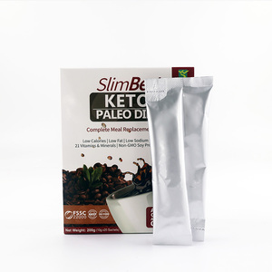 Batido de Café en Polvo Sustituto de <span class=keywords><strong>Comida</strong></span> <span class=keywords><strong>Keto</strong></span> PALEO DIET, Sabor a Azúcar, Certificado Halal - Product Image 1