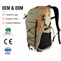 Sac à dos de camping imperméable de haute qualité 25L pour femmes et hommes, ergonomique, respirant, sac à dos de jour personnalisé OEM, léger, pour la randonnée
