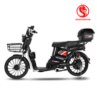 Vélo électrique urbain 2 roues à moteur arrière 800W 60V, forte puissance de montée, longue autonomie, haute vitesse, couple élevé