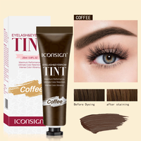 Teinture de sourcils en gel de tatouage avec logo personnalisé Teinture de sourcils professionnelle longue durée et imperméable à l'eau 60 jours