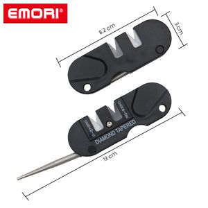 Wholesale Camping Non-Slip ABS Handle Compact Foldable Tungsten Carbide <b>Sharpening</b> Stone Knife - Product Image 3