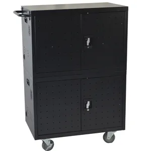 iPad tablet storage and charging cart CE approved cart charge