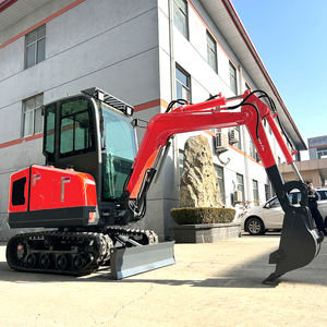 Mini-excavatrice compacte de 3 tonnes avec moteur Kubota, vente en gros d'usine, idéale pour les petits travaux - Product Image 4