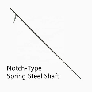 Libenli bán buôn 7 mm cá mập vây notch dép thiết kế 90cm đàn hồi cao không có uốn spearfishing thép không gỉ giáo - Product Image 4