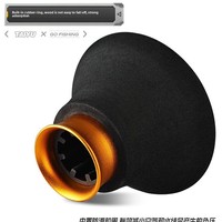 Support de canne à pêche en mer profonde en EVA et alliage d'aluminium, conique, léger et portable, accessoire de pêche en bateau