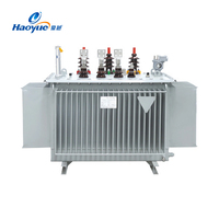 Transformateur immergé dans l'huile S13 haute tension 10KV, entrée MV&HV, fréquence 50Hz, triphasé 110V/220V, 100kVA 125kVA 160kVA