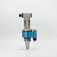 WEDN AG90-BT40-ER16-120 Cabezal de Fresado Angular de 90 Grados Extendido y Delgado con Salida ER16, Accesorio para Máquina CNC de Precisión para Moldes de Cavidades Profundas