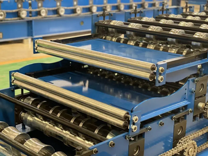 Zhongheng nguyên sơ và chi phí thấp Hoan Nghênh ba lớp ngói cuộn tạo thành máy làm tấm - Product Image 2