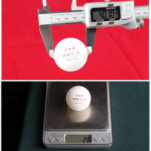 Balles de tennis de table <span class=keywords><strong>Huieson</strong></span> <span class=keywords><strong>3</strong></span> étoiles 40 mm 2,8 g, 20/50/100, balles de ping-pong pour match, nouveau matériau ABS, balles d'entraînement de table - Product Image 5