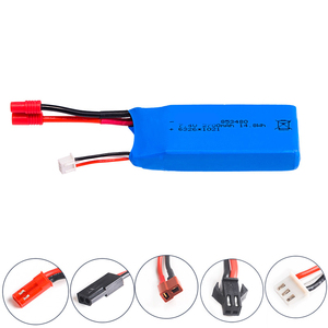カスタム8534802700 mah 7.4vリチウムポリマーバッテリーリチウムイオン電池充電式バッテリー<span class=keywords><strong>Lipo</strong></span>バッテリーパック - Product Image 2