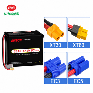 Batterie de drone LiFePO4 12S 47.4V 28000mAh 1327.2Wh haute capacité, longue durée de vie, sûre pour l'agriculture, la logistique et l'inspection - Product Image 5