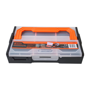 Boîte de rangement en plastique PP colorée, armoire en plastique avec séparateurs amovibles pour jouets, outils, petites pièces - Product Image 2