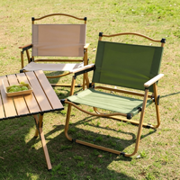 Chaise pliante portable Kermit en aluminium et tissu Oxford, logo personnalisé, pour camping, pêche, loisirs, plage, patio, 51x50x78cm