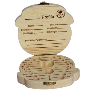 Enfance Souvenir Impression Logo <span class=keywords><strong>Personnalisé</strong></span> En Bois Bébé <span class=keywords><strong>Dents</strong></span> <span class=keywords><strong>De</strong></span> <span class=keywords><strong>Lait</strong></span> Boîte <span class=keywords><strong>De</strong></span> Rangement Boîte À <span class=keywords><strong>Dents</strong></span> En Bois - Product Image 3