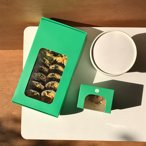 Caja <span class=keywords><strong>de</strong></span> cartón personalizada con ventana para hot dogs, pizza y <span class=keywords><strong>tostadas</strong></span> <span class=keywords><strong>de</strong></span> huevo, empaque para comida para llevar para restaurantes - Product Image 6