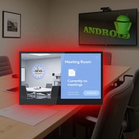 Tableta Android de 15-16 Pulgadas para Sala de Reuniones, con Montaje en Pared, RFID, NFC, Pantalla Táctil PoE y Luz de Estado