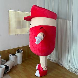 Disfraz <span class=keywords><strong>de</strong></span> mascota con logotipo <span class=keywords><strong>de</strong></span> marca personalizado para adultos, trajes para caminar, píldora medicinal, personaje <span class=keywords><strong>de</strong></span> dibujos animados, <span class=keywords><strong>de</strong></span> Halloween Cosplay, mascota para promoción - Product Image 2